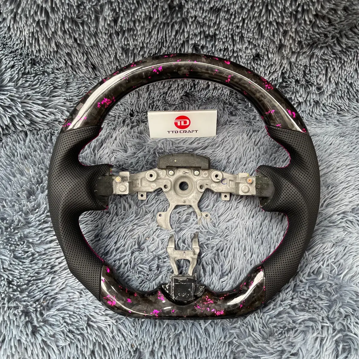 Sport Carbon Fiber Steering Wheel For Nissan 2009-2020 370Z | Ttd Craft 1
