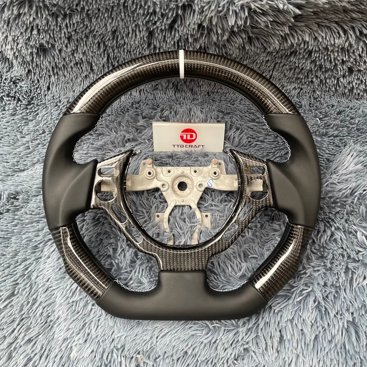 Real Carbon Fiber Steering Wheel For Nissan 2009-2016 Gtr | Ttd Craft 1