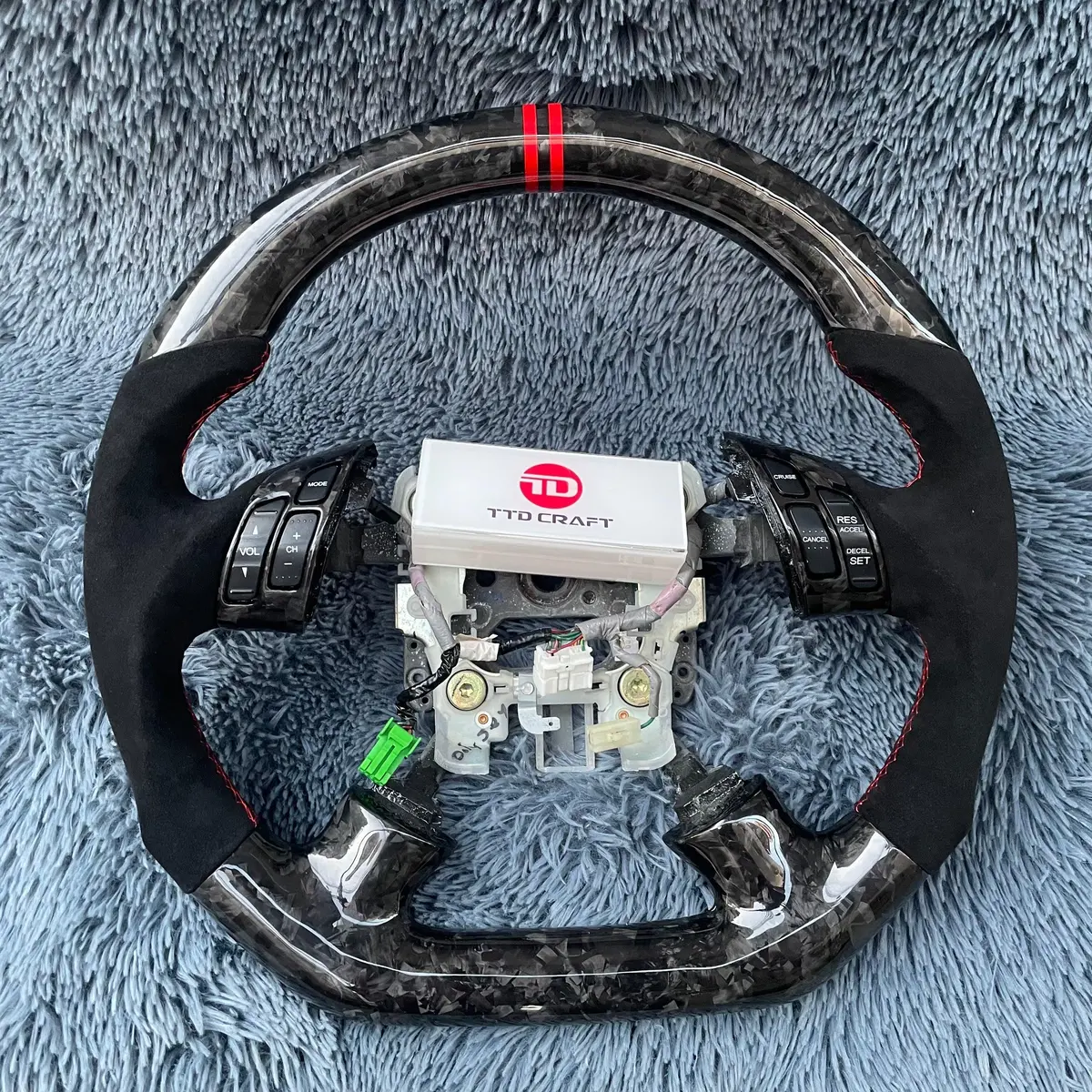 Honda 2005-2010 Odyssey Lx Carbon Fiber Steering Wheel | Ttd Craft 1
