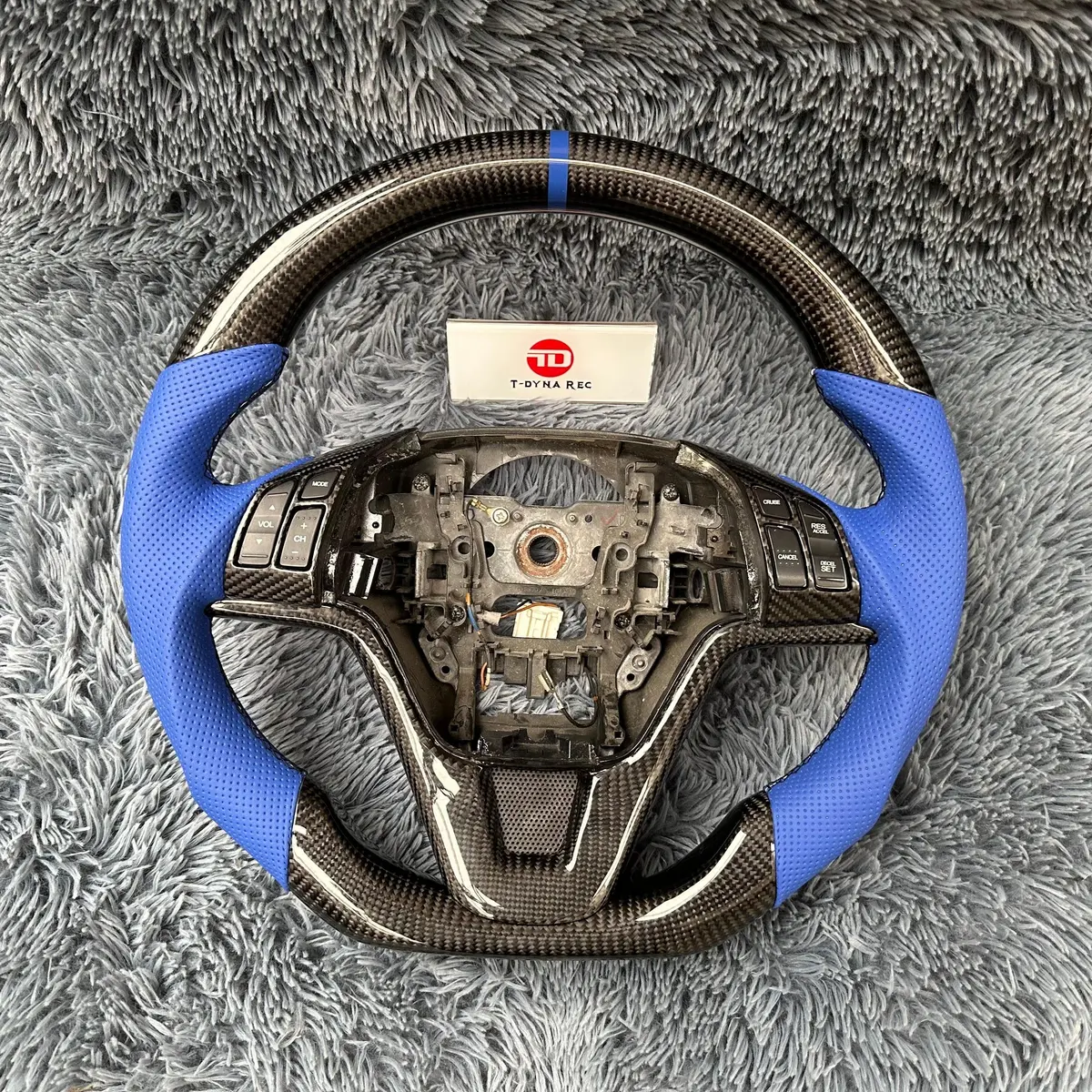 Carbon Fiber Steering Wheel For Honda 2007-2011 Crv Lx | Ttd Craft 1