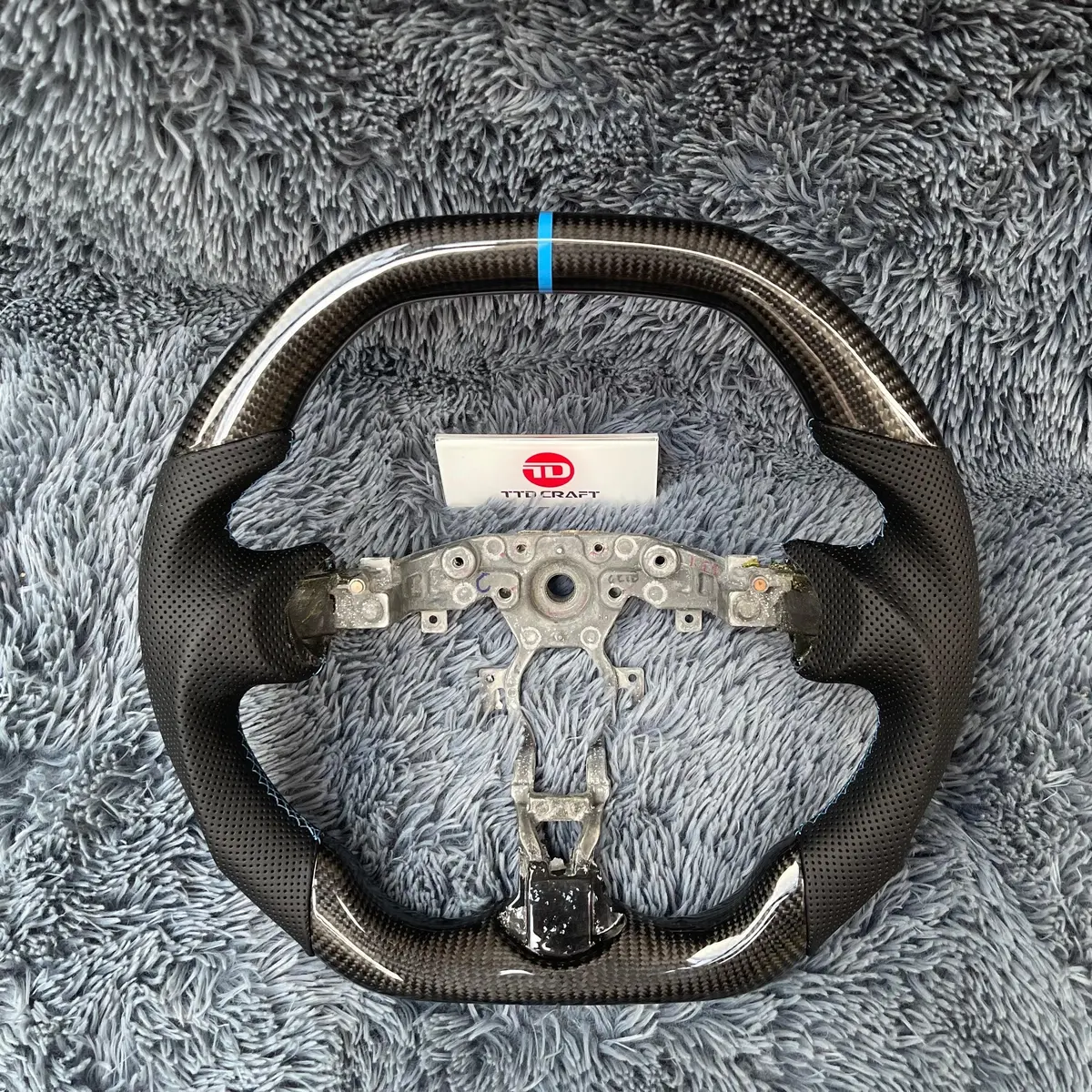Nissan 2009 2010 2011 2012 2013 2014 2015 2016 2017 2018 2019 2020 370Z Carbon Fiber Steering Wheel | Ttd Craft 1