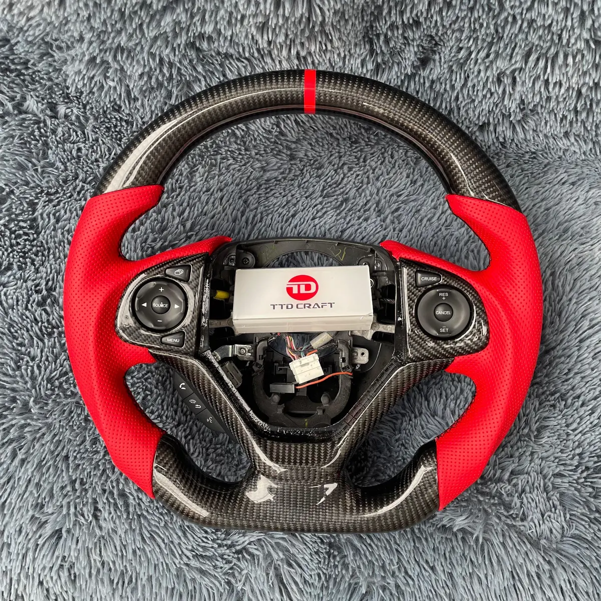 Carbon Fiber Steering Wheel For Honda 2012-2016 Crv | Ttd Craft 1