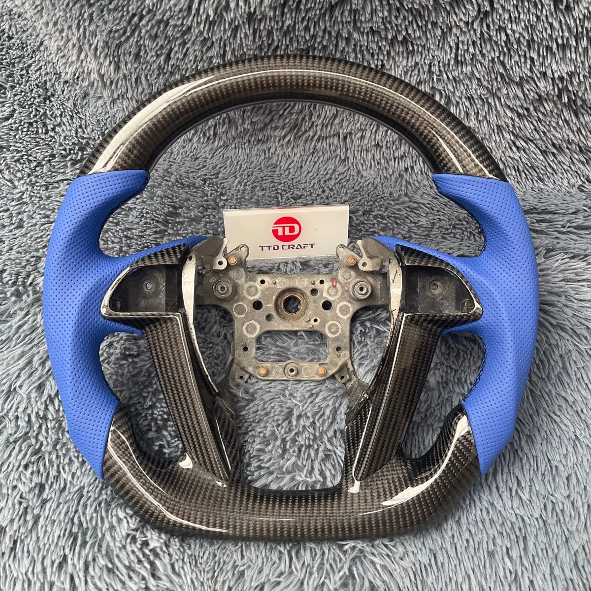 Honda 2008-2012 Accord / 2009-2015  Pilot Carbon Fiber Steering Wheel Upgrade |Ttd Craft 1