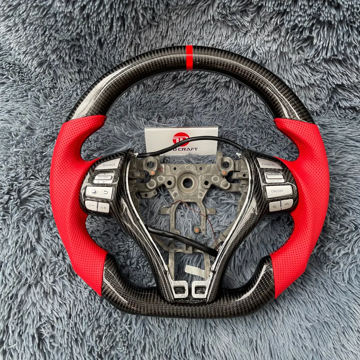 Nissan 2013-2018 Altima Carbon Fiber Steering Wheel | Ttd Craft 1
