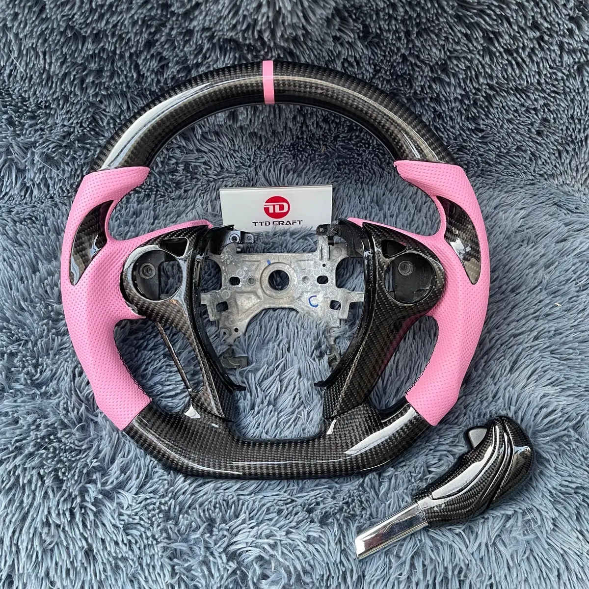 Custom Honda 2013-2017 Accord Carbon Fiber Steering Wheel | Ttd Craft 1