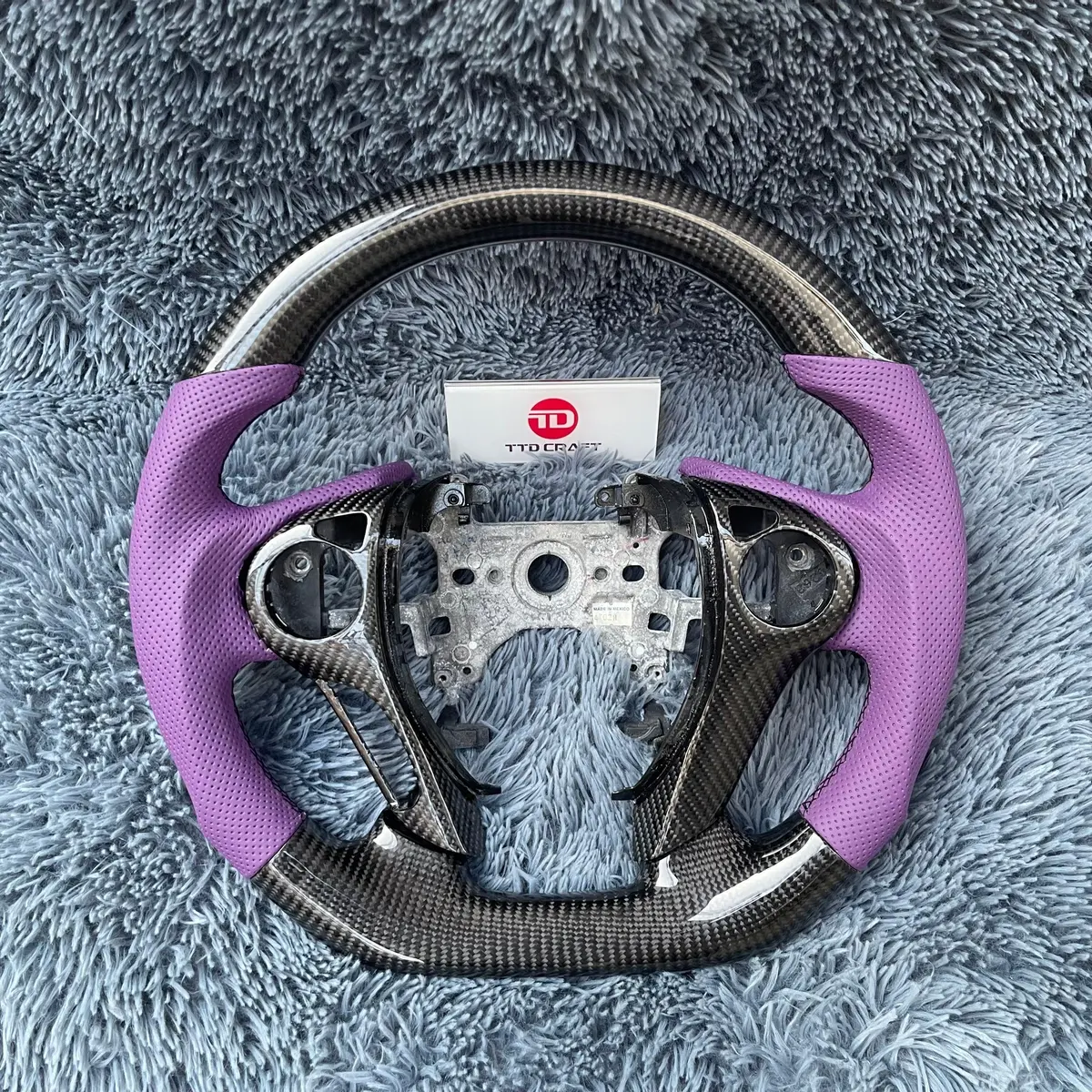 Handcrafted Carbon Fiber Steering Wheel For 2013-2017 Accord | Ttd Craft 1