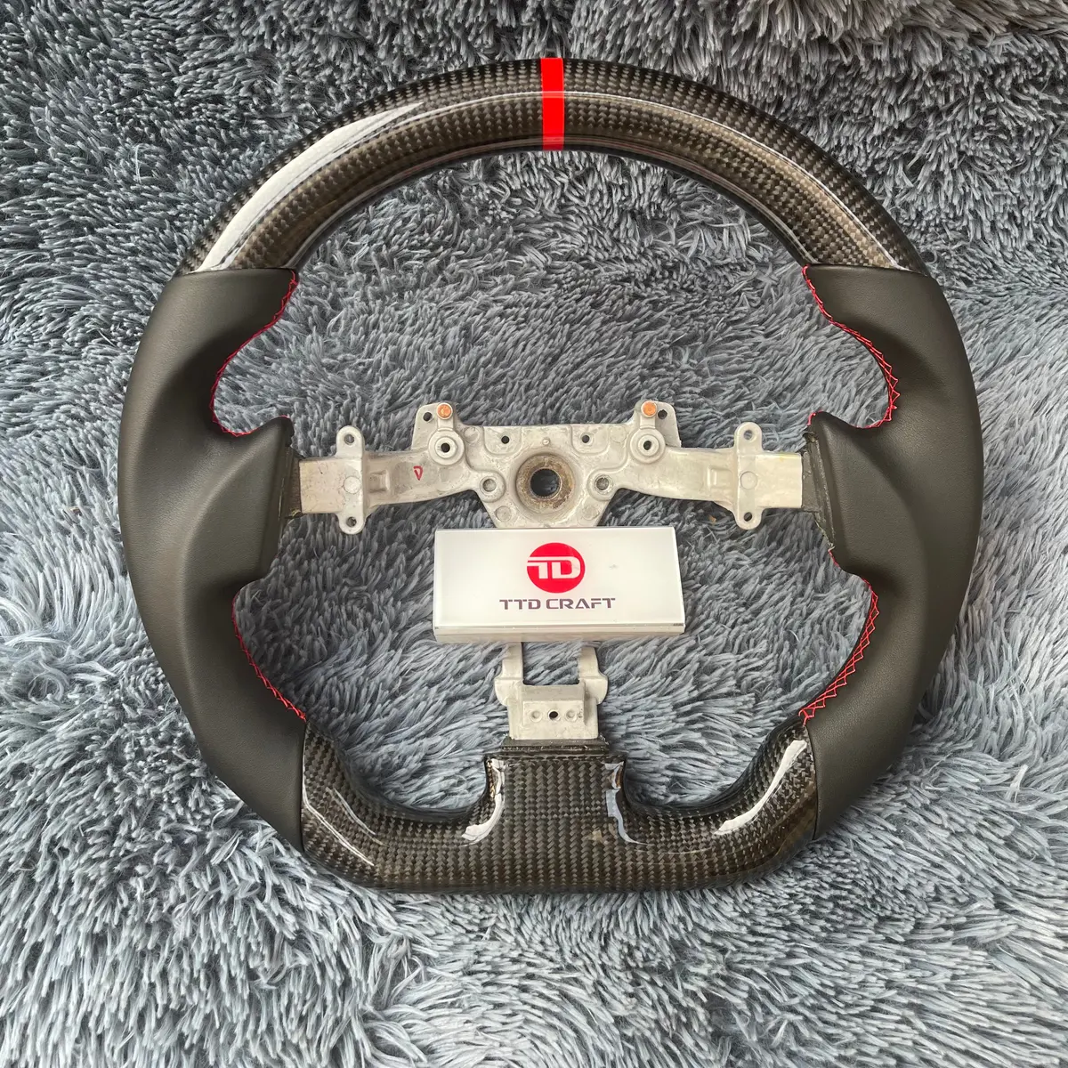Sport Carbon Fiber Steering Wheel For Nissan 2009-2016 Gtr | Ttd Craft 1