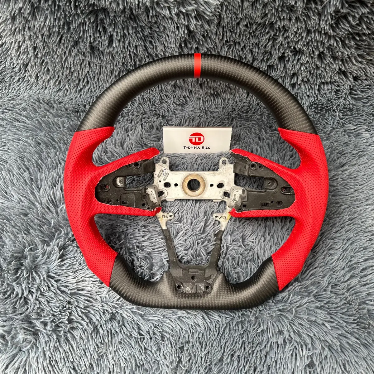 Honda 2016-2021 Civic Carbon Fiber Steering Wheel Upgrade  | Ttd Craft 1