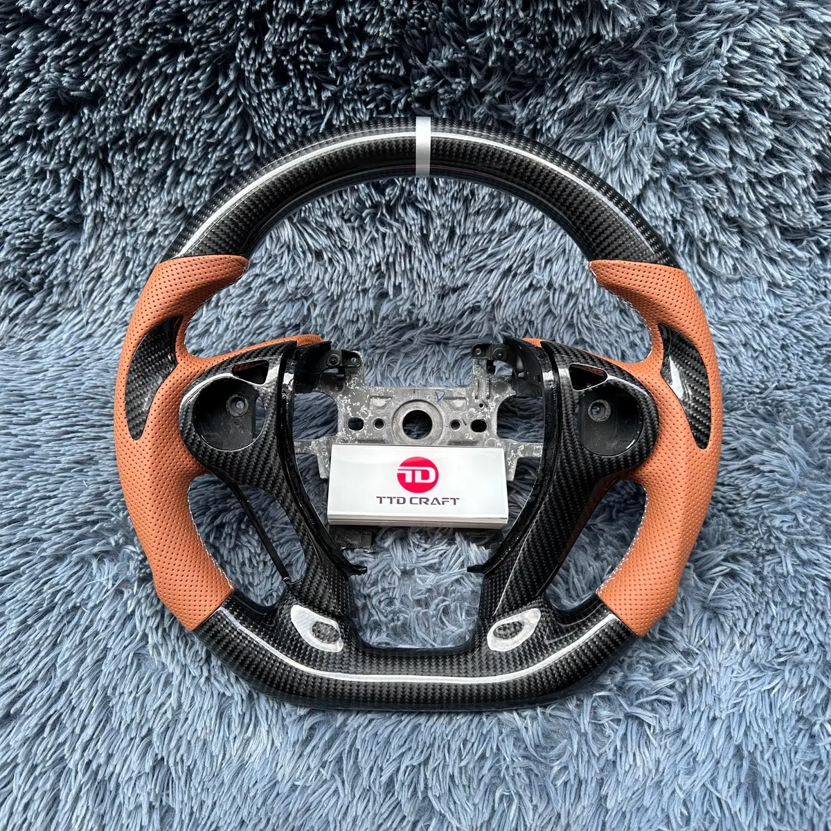 Honda Accord 2013 2014 2015 2016 2017 Carbon Fiber Steering Wheel | Ttd Craft 1
