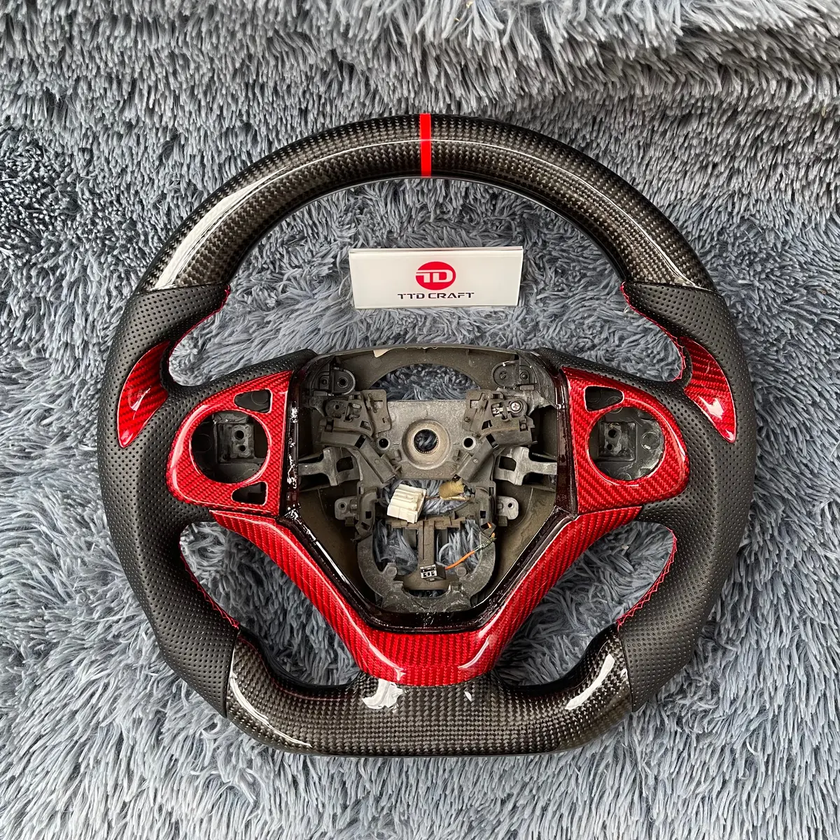 Honda 2012-2016 Crv Carbon Fiber Steering Wheel | Ttd Craft 1