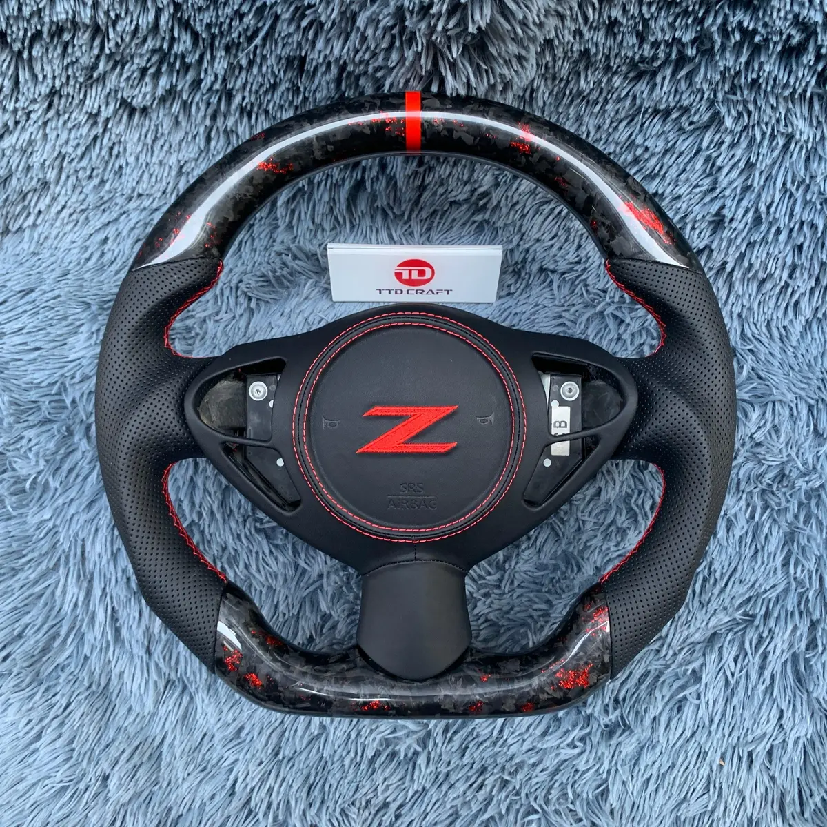Nissan 2010-2019 Juke Carbon Fiber Steering Wheel Build | Ttd Craft 1