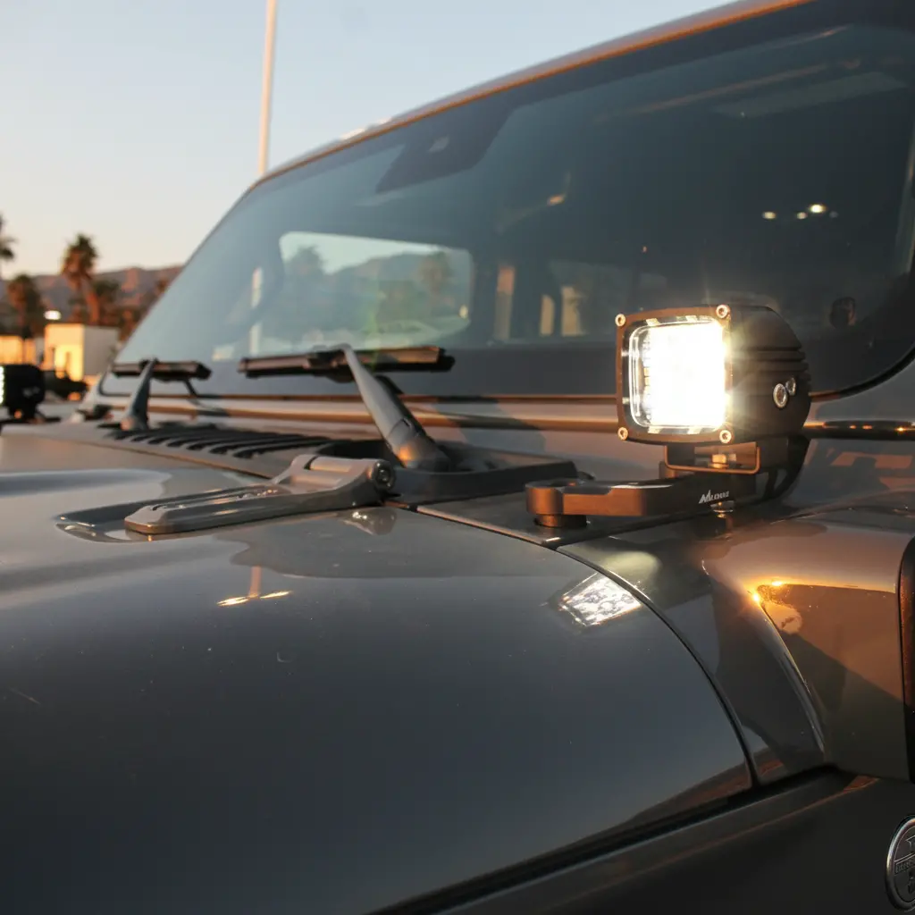 Jeep Wrangler Ditch Lights 2017+ Jeep Wrangler (Jl) Lights Only 1