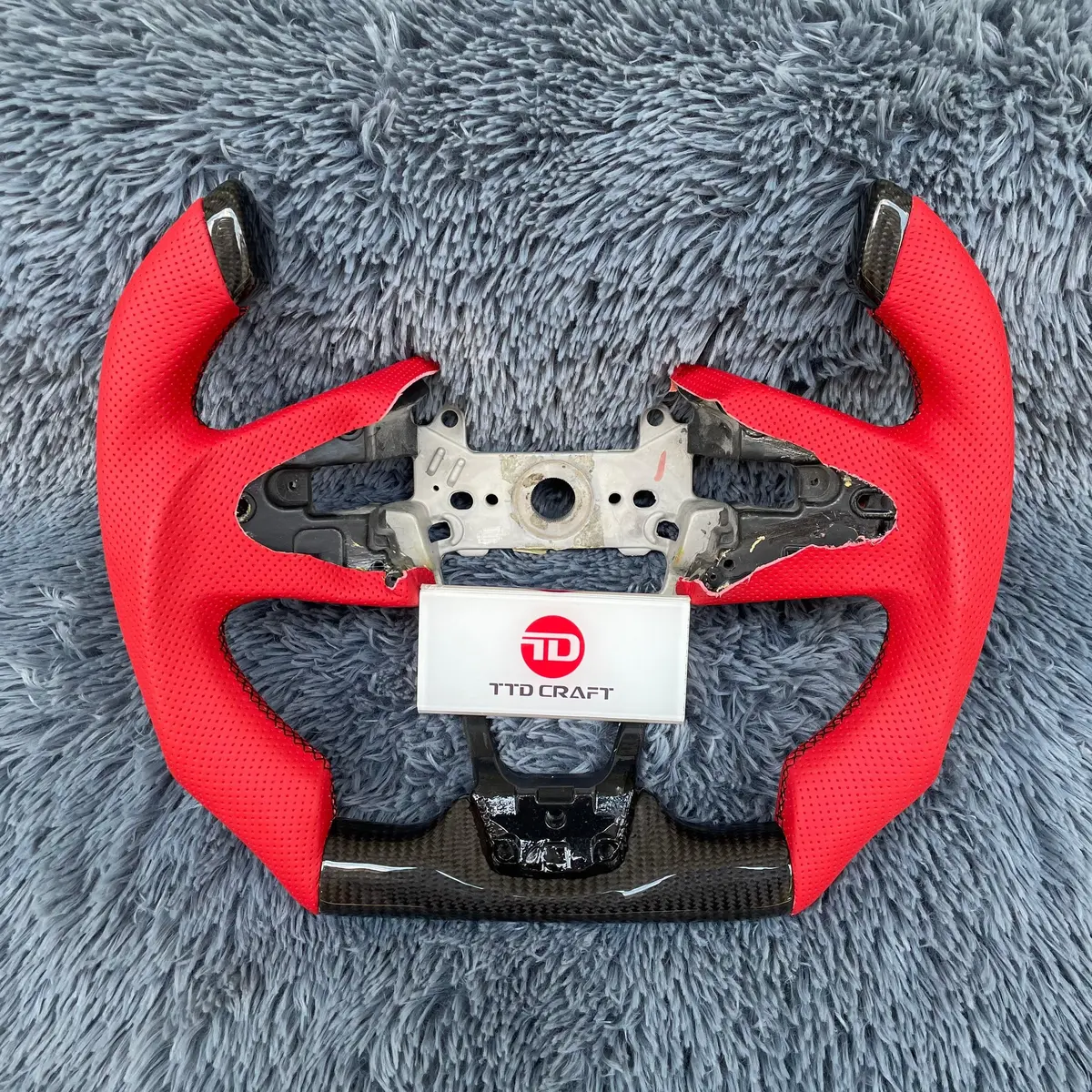 F1 Design Carbon Fiber Steering Wheel For Honda 2016-2021 Civic | Ttd Craft 1