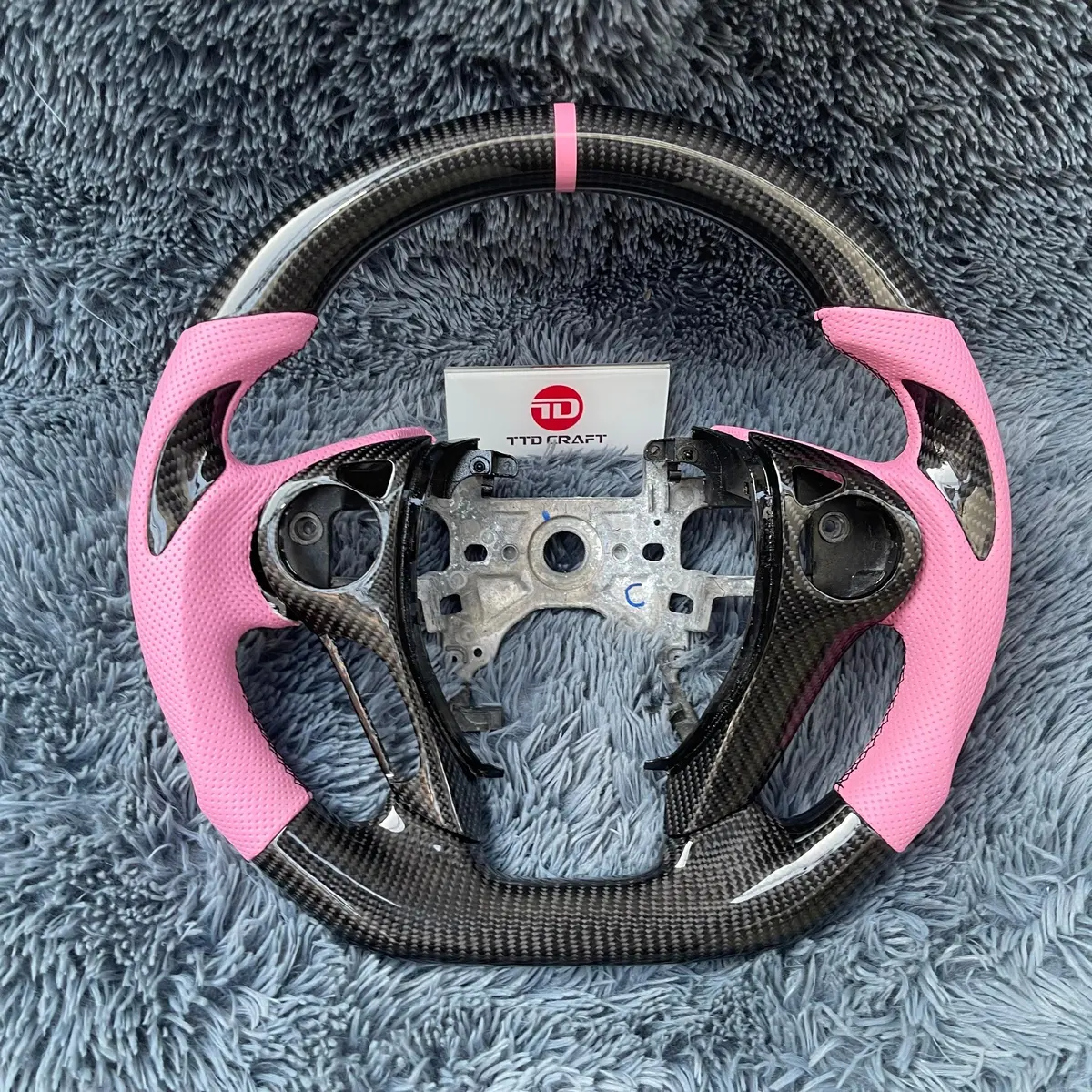 Carbon Fiber Steering Wheel For 2013-2017 Honda Accord Touring | Ttd Craft 1