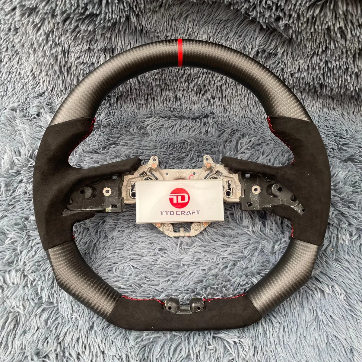 Carbon Fiber Steering Wheel Build For Nissan 2017-2025 Gtr | Ttd Craft 1
