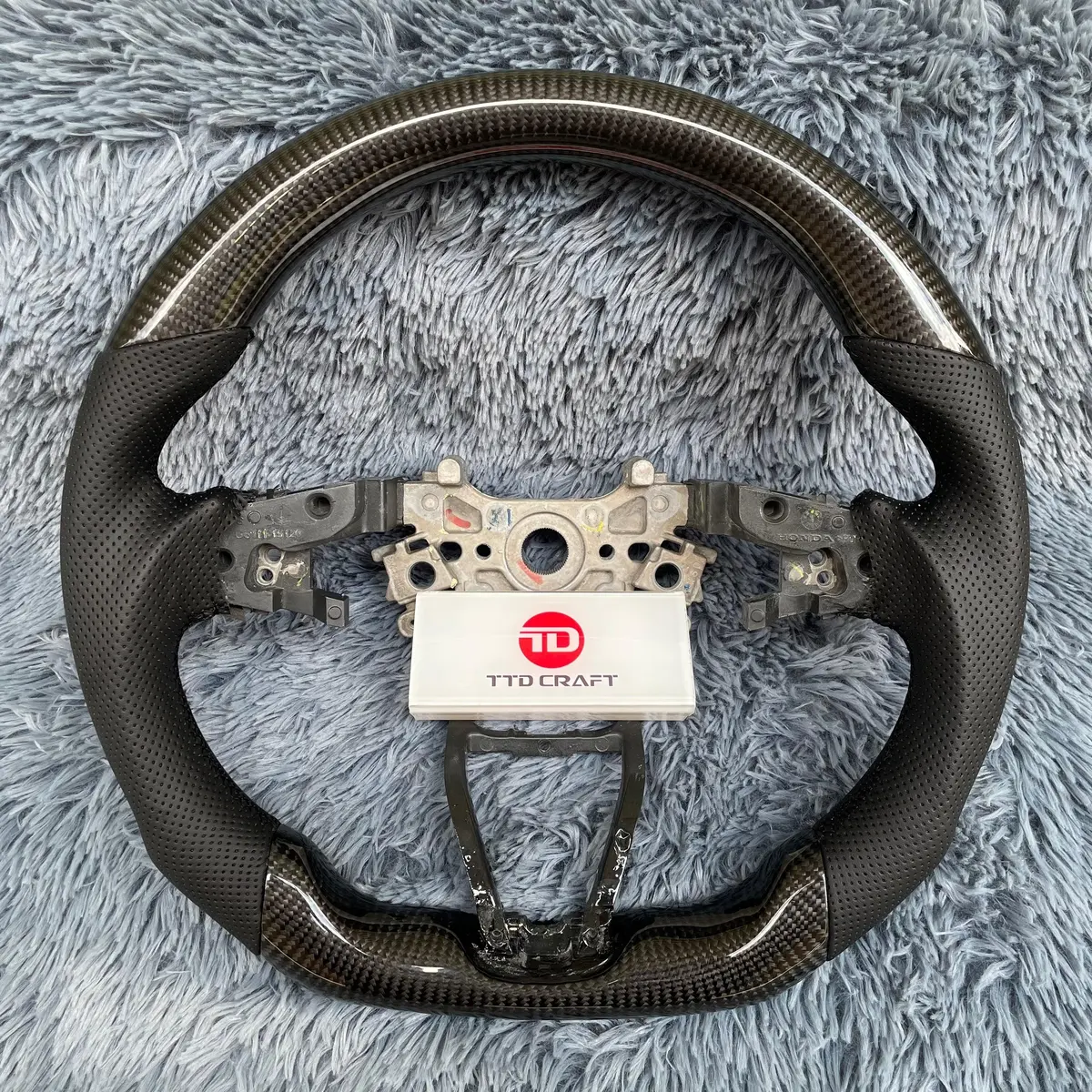 Honda 2018-2022 Accord Insight Carbon Fiber Steering Wheel Upgrade | Ttd Craft 1