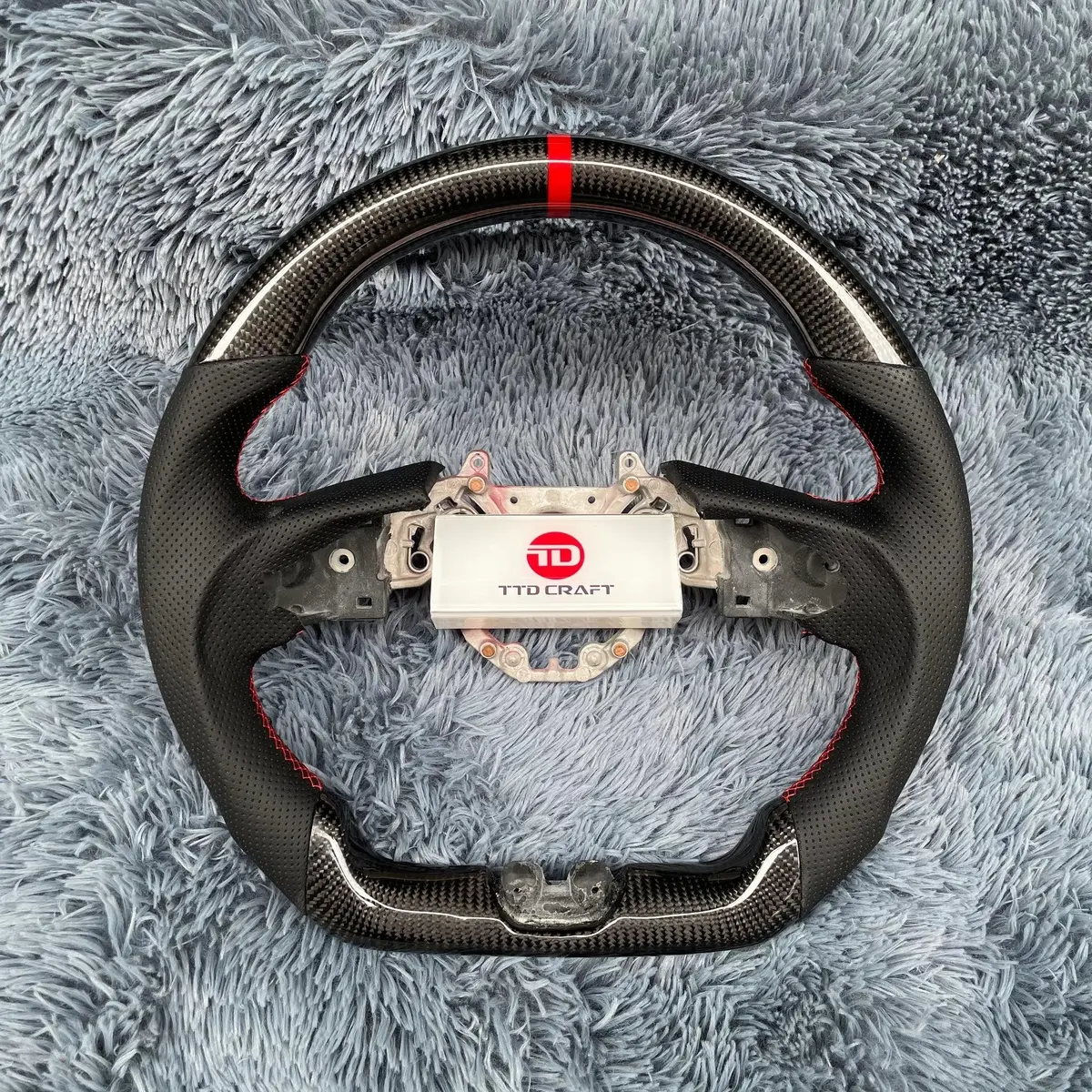 Custom Carbon Fiber Steering Wheel For Nissan 2017-2025 Gtr | Ttd Craft 1