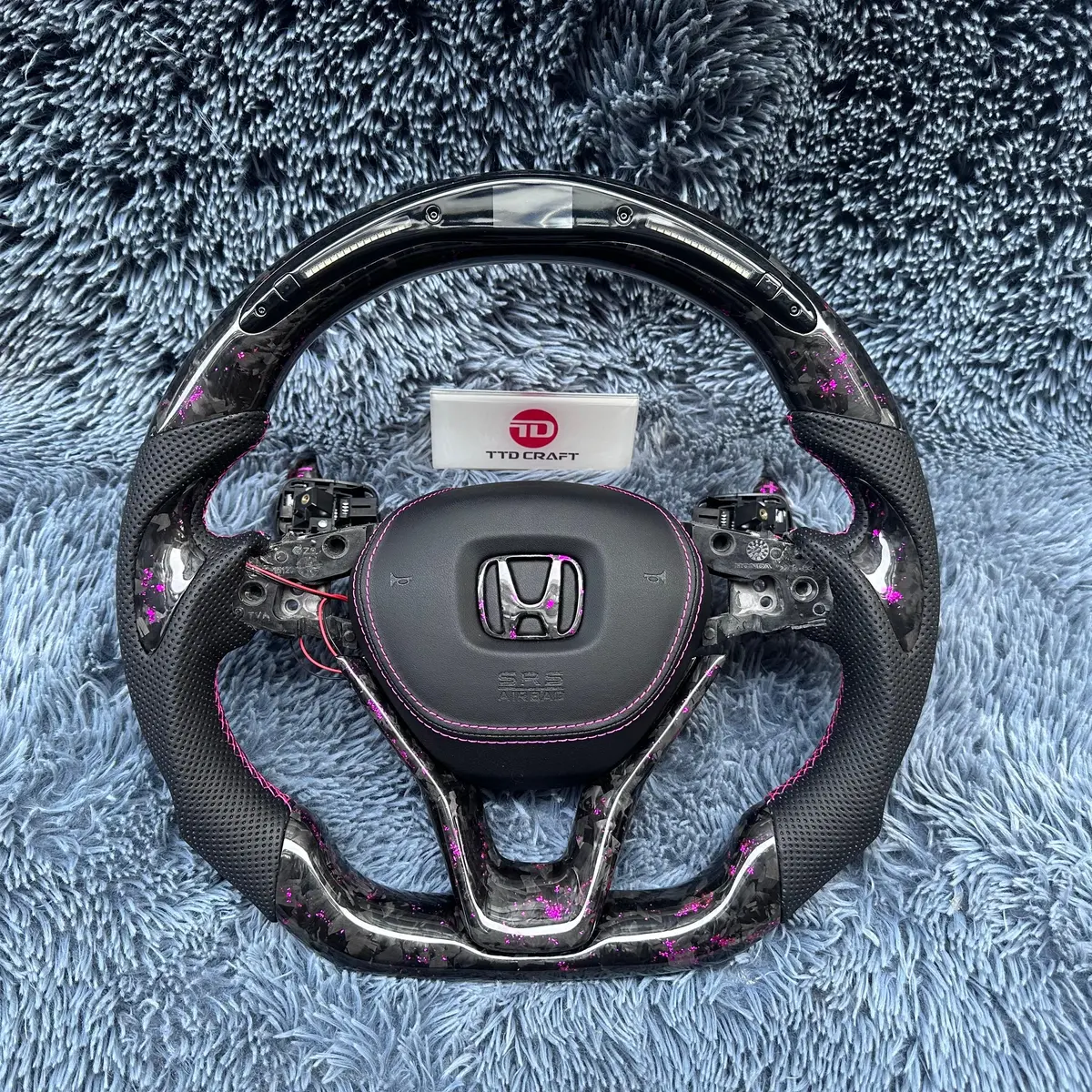 Carbon Fiber Steering Wheel For Honda 2018-2022 Accord |Ttd Craft 1