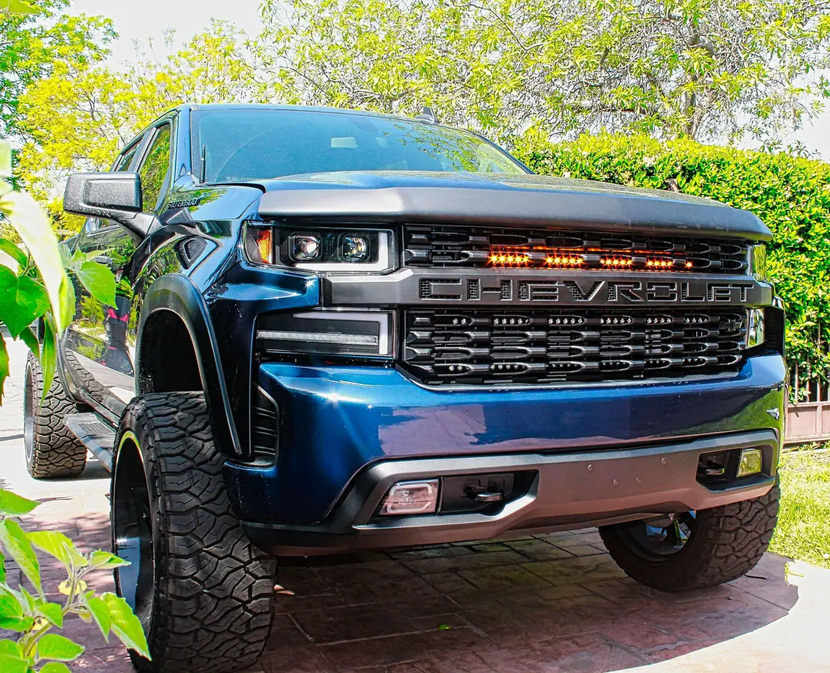 2019-2021 Chevrolet Silverado 1500 Single 30In Light Bar 1