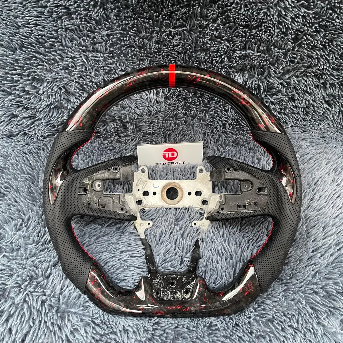 Carbon Fiber Steering Wheel Build For 10Th Gen Honda Civic | Ttd Craft 1