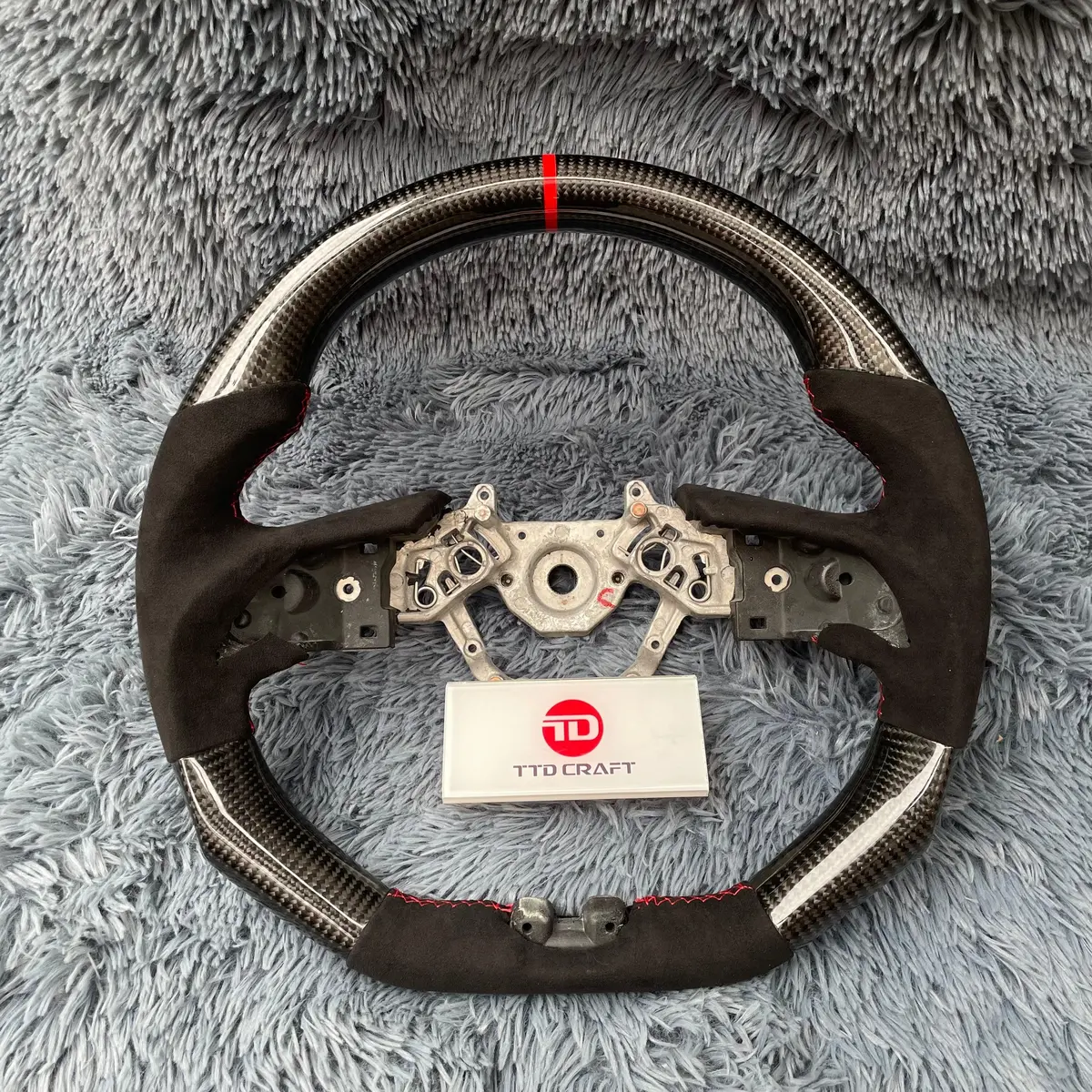 Sport Carbon Fiber Steering Wheel For Nissan 2017-2025 Gtr | Ttd Craft 1