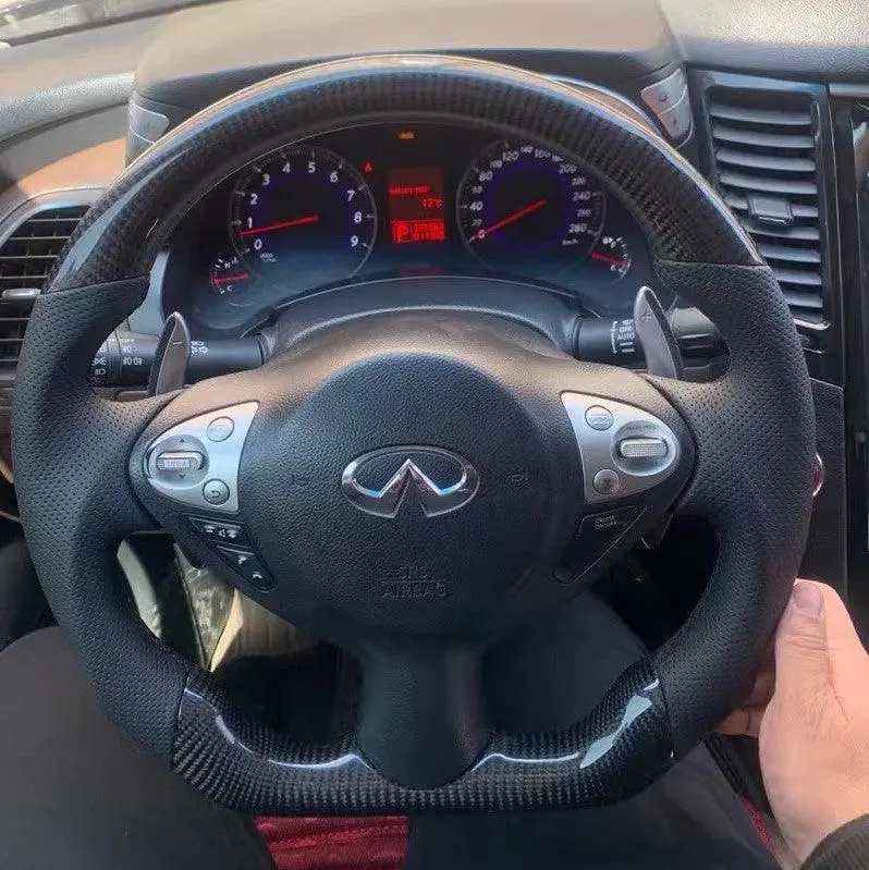 Nissan 2010-2019 Juke Carbon Fiber Steering Wheel | Ttd Craft 1