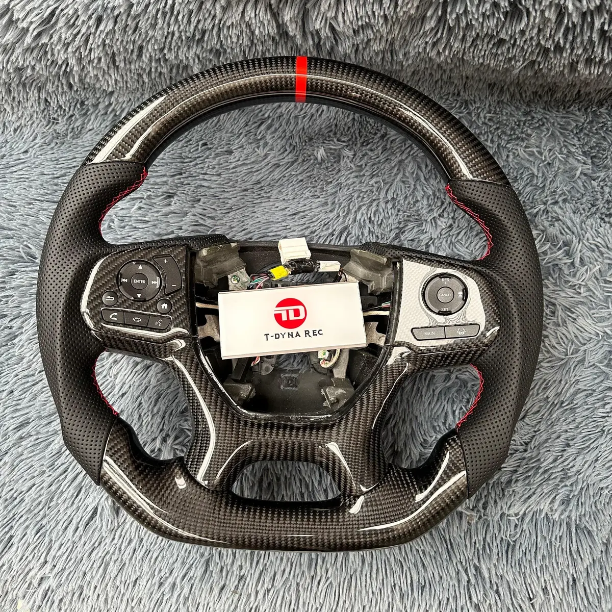 Honda 2018-2026 Odyssey / Pilot Carbon Fiber Steering Wheel | Ttd Craft 1