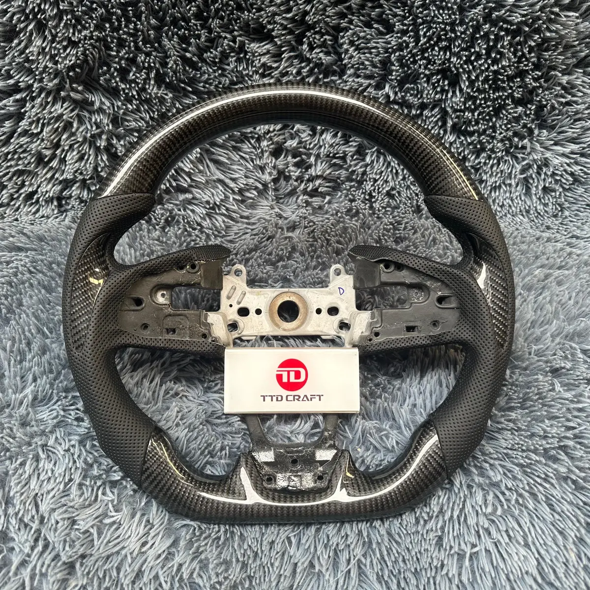 2016-2021 Civic Carbon Fiber Steering Wheel  | Ttd Craft 1