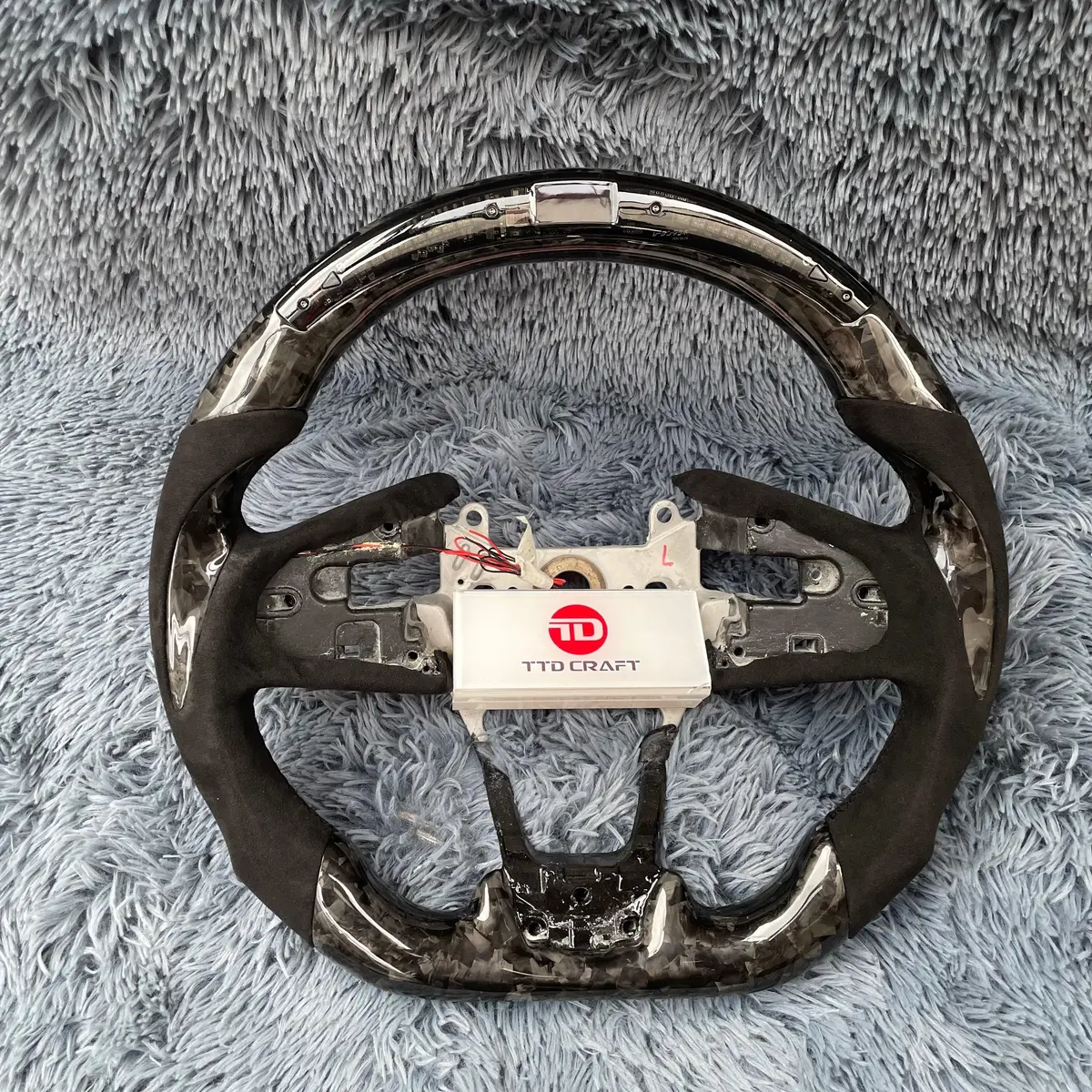 Custom Carbon Fiber Steering Wheel For 2016-2021 Honda Civic | Ttd Craft 1