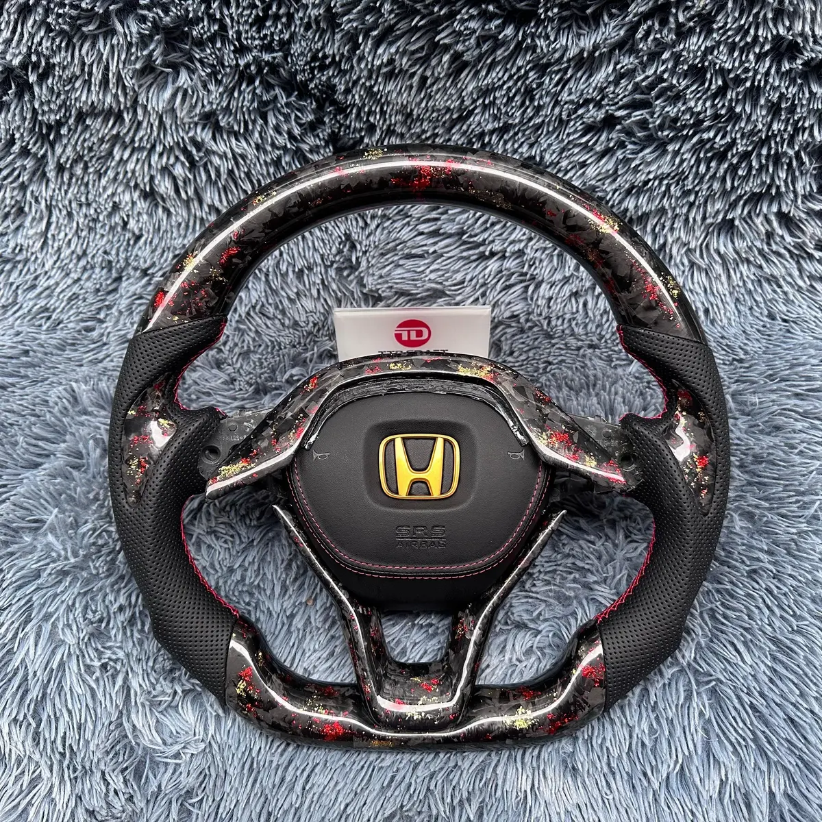 Custom Carbon Fiber Steering Wheel For Honda 2018-2022 Accord |Ttd Craft 1