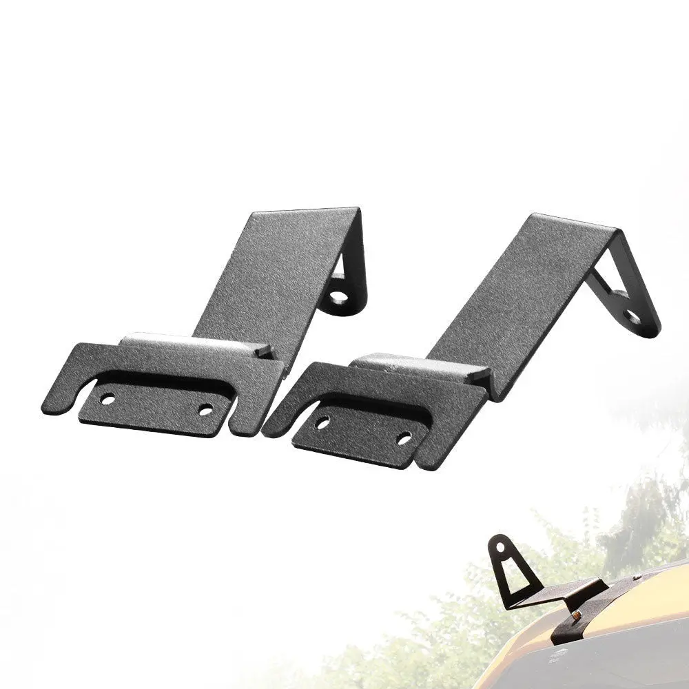 2021-2024 Ford Bronco 52Inch Dual Row Light Bar Front Roof Brackets(Set/2Pcs) 1