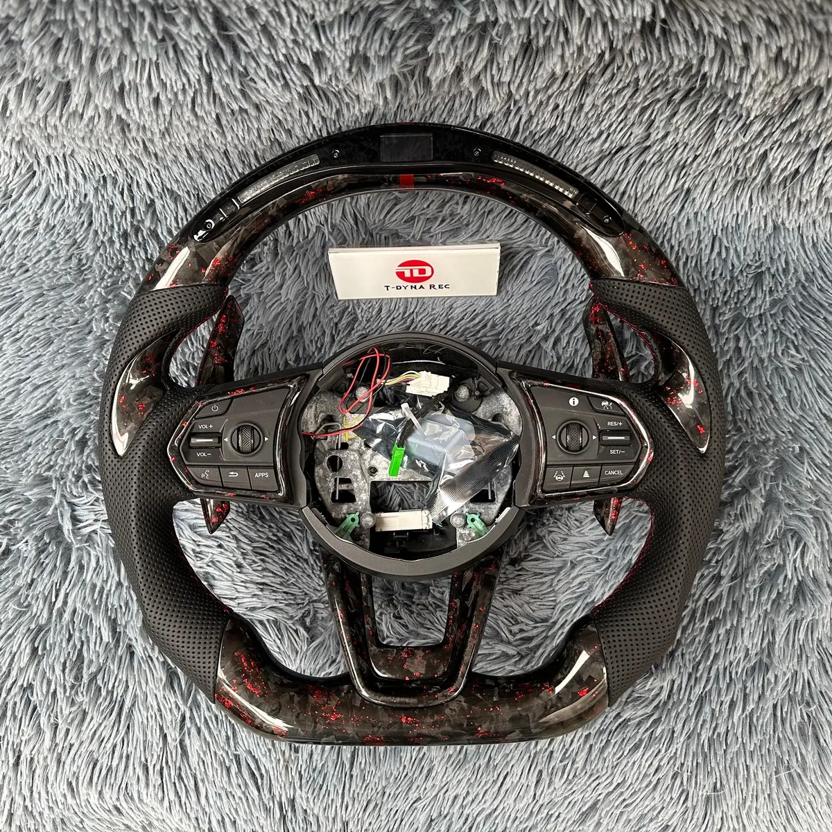 2021-2026 Acura Mdx Tlx Led Forged Carbon Fiber Steering Wheel |Ttd Craft 1