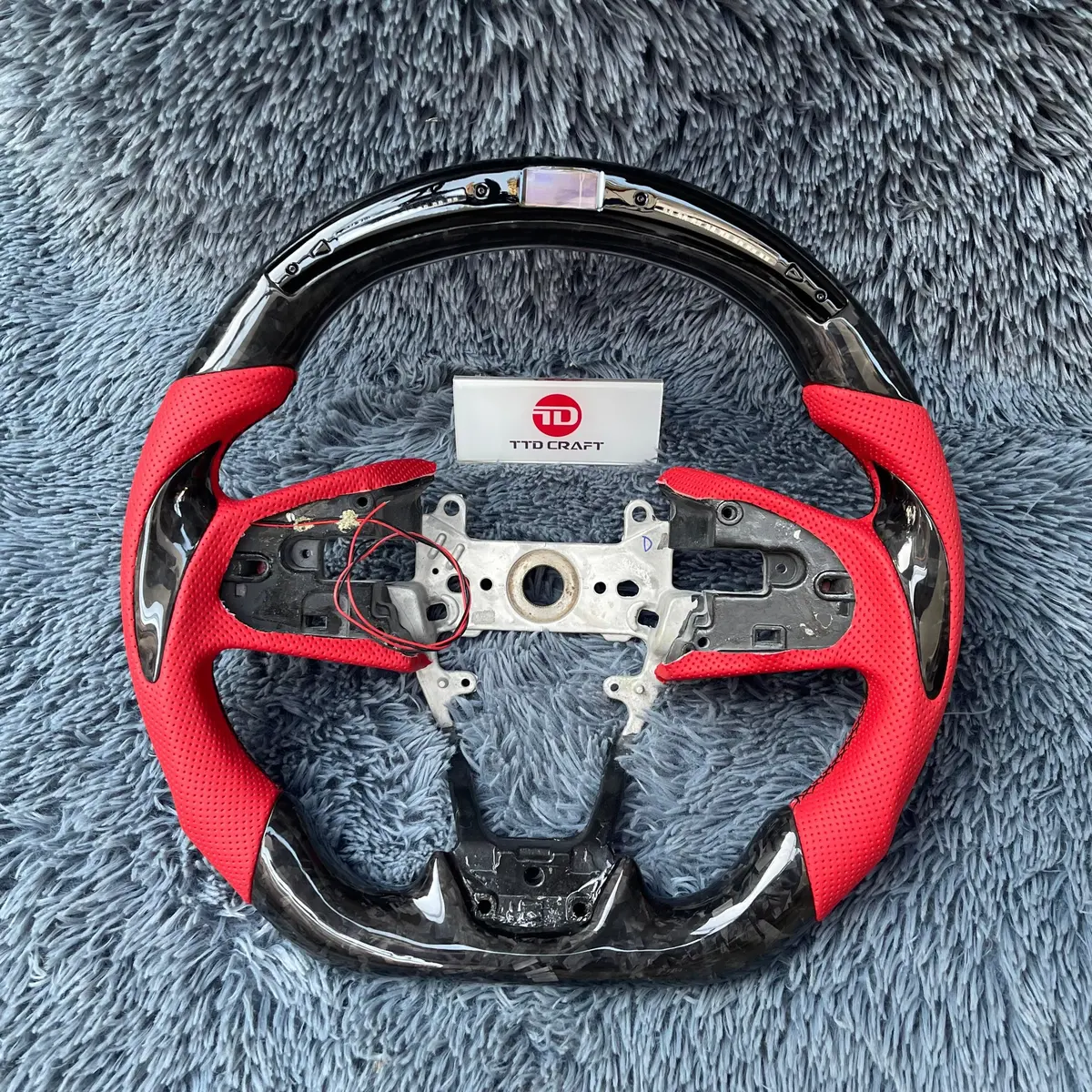 Honda 2016-2021 Civic Carbon Fiber Steering Wheel  | Ttd Craft 1
