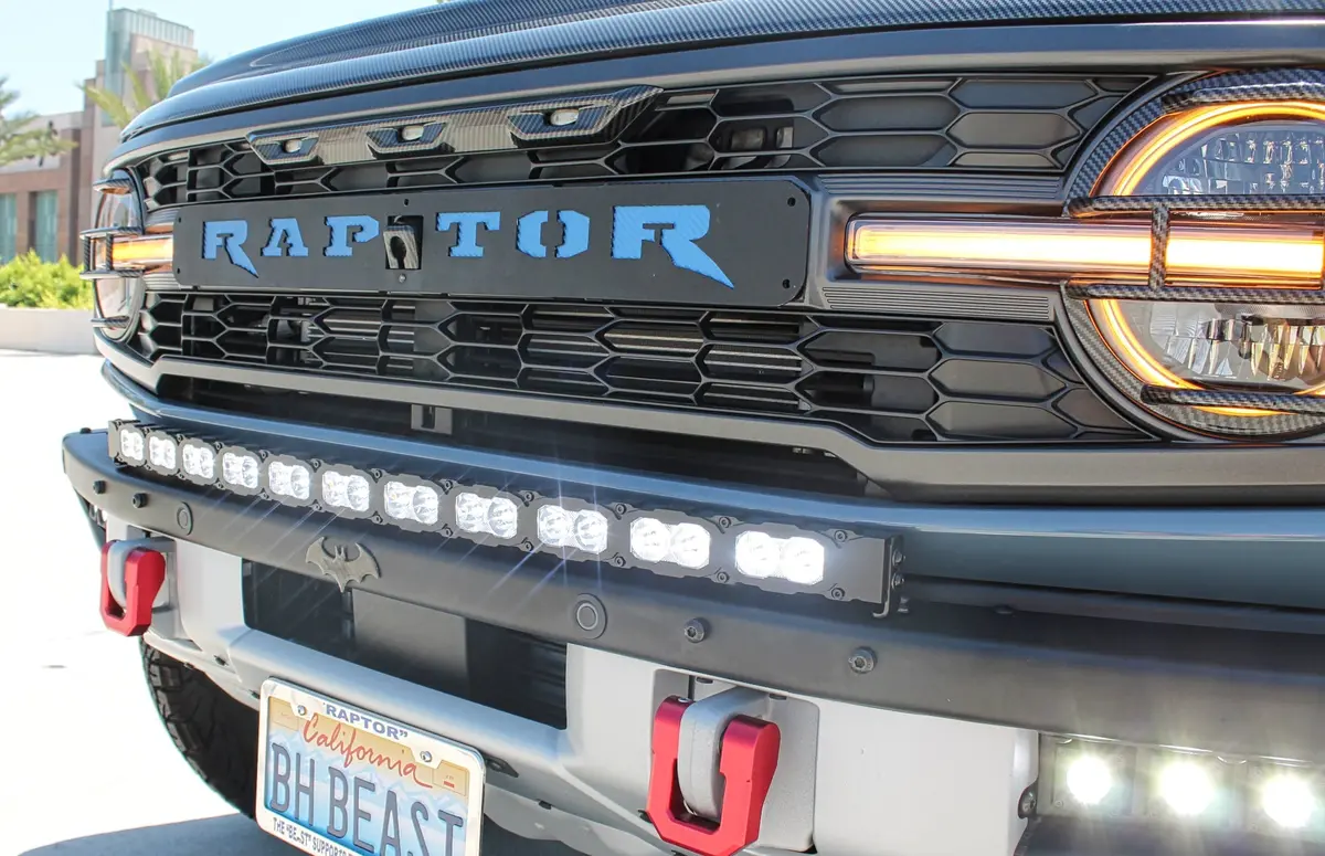 2021+ Ford Bronco Raptor Curved 40In Light Bar - Pro 1