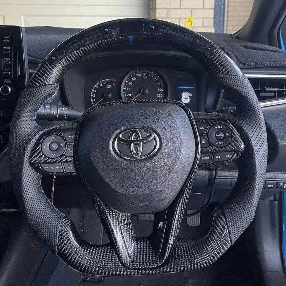 Ttd Craft Toyota 2019-2026 Corolla Hatchback Rav4 Carbon Fiber  Steering Wheel 1