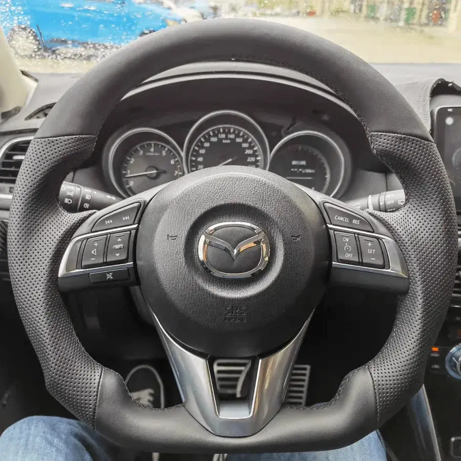 Ttd Craft Mazda 2013-2016 Cx3 Cx6 Carbon Fiber Steering Wheel 4