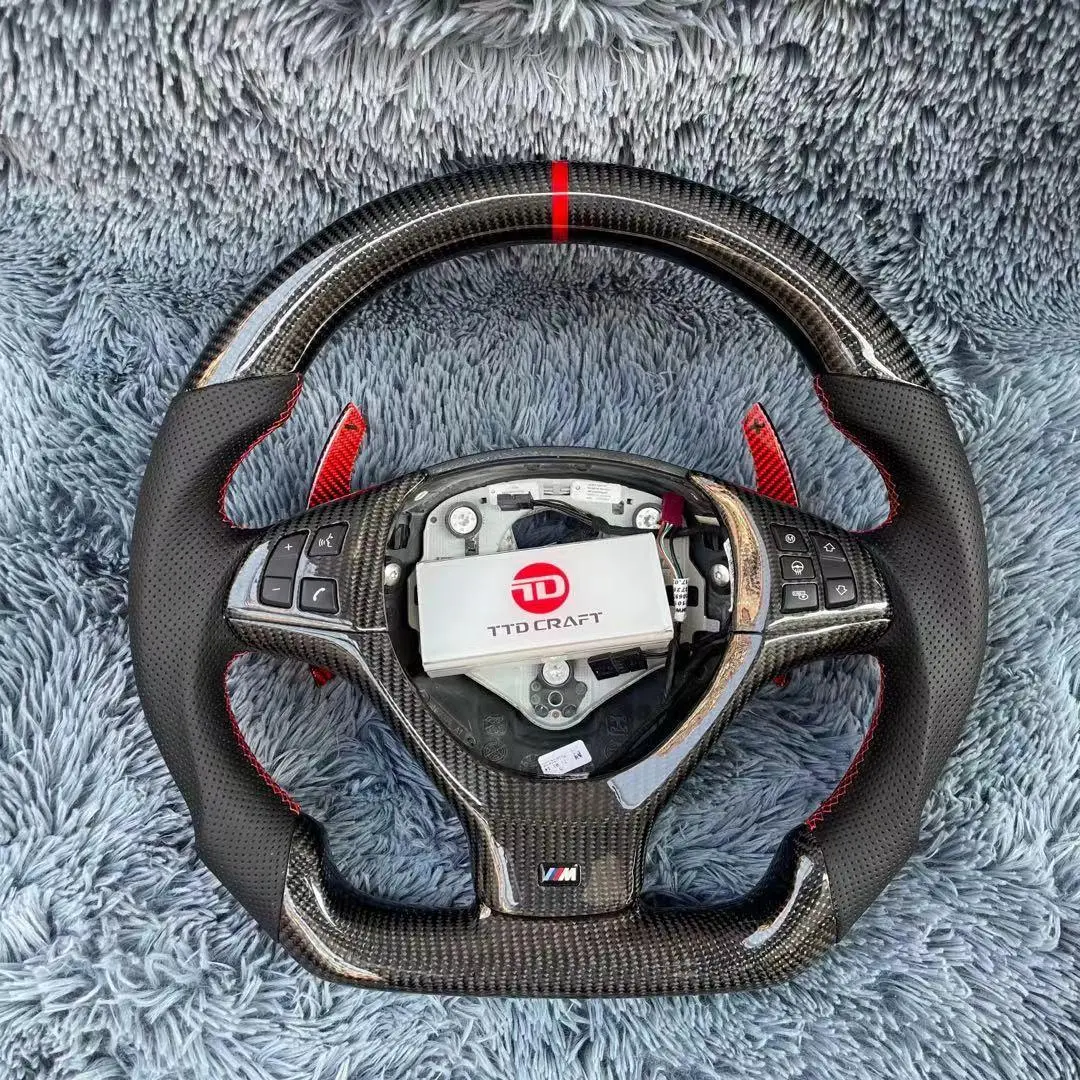 Ttd Craft Bmw E70 E71 E72 X5 X6  Carbon Fiber Steering Wheel 1