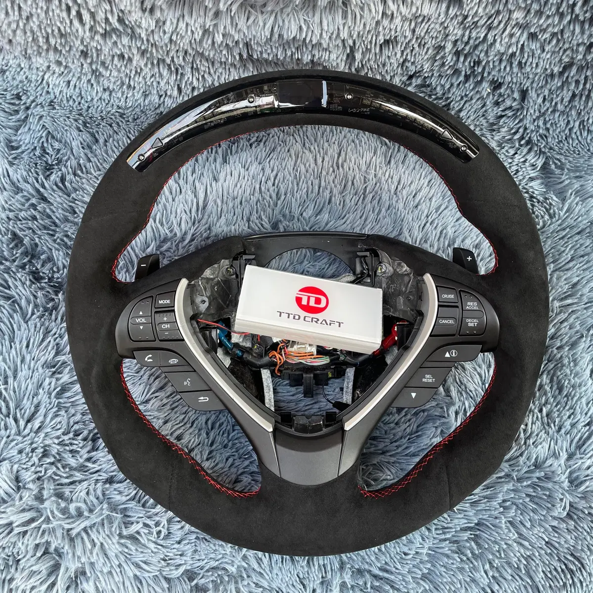 Ttd Craft  Acura 2014-2020 Ilx  Carbon Fiber Steering Wheel 1