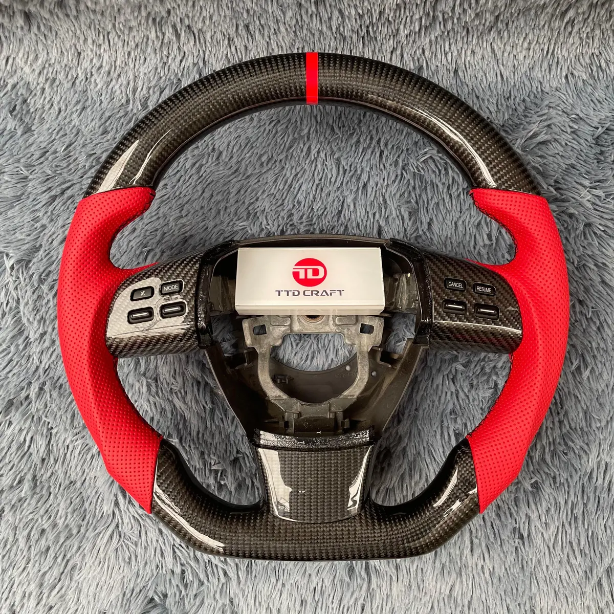Ttd Craft 2009-2010 Mazda 6 Sport Carbon Fiber Steering Wheel 1