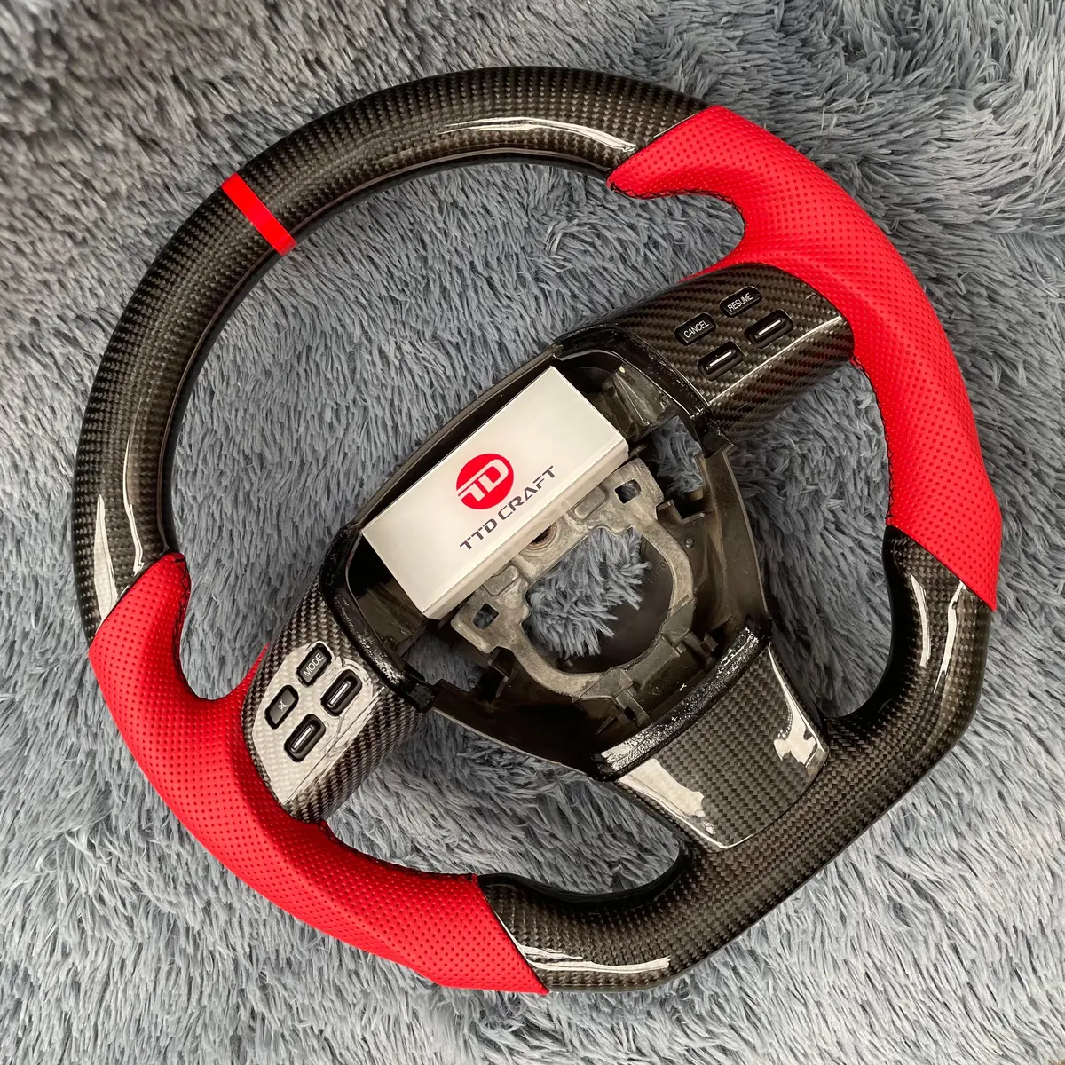 Ttd Craft 2009-2010 Mazda 6 Sport Carbon Fiber Steering Wheel 2