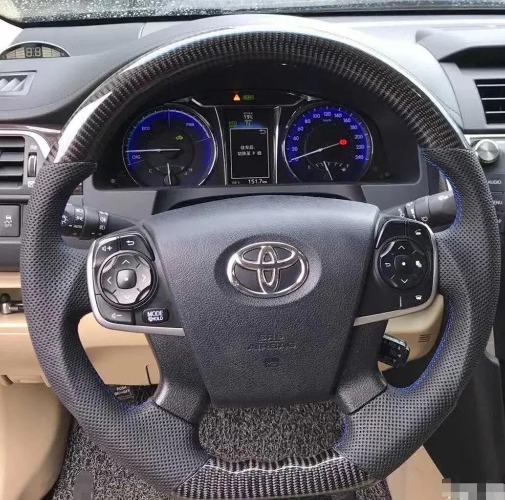 Ttd Craft 7Th Gen Camry 2014 -2017 4 Spoke  Carbon  Steering Wheel 3