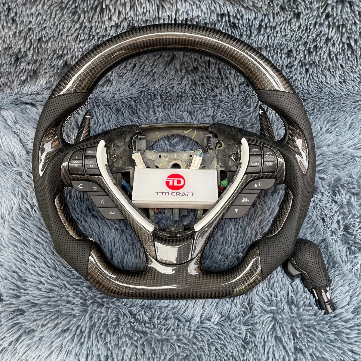 Acura Tl Carbon Fiber Steering Wheel 2009-2014 |Ttd Craft 7