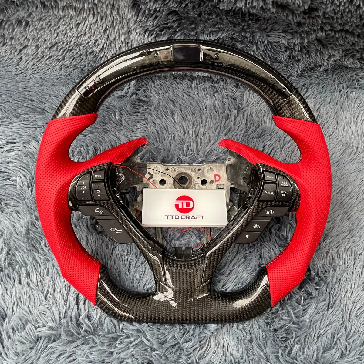 Acura Tl Carbon Fiber Steering Wheel 2009-2014 |Ttd Craft 8
