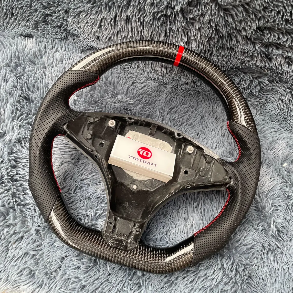 Ttd Craft Tesla Model S / X Carbon Fiber Steering Wheel 2