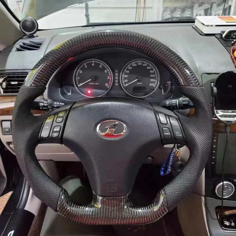 Ttd Craft  2003-2008 Mazdaspeed Axela Mazda 6 Ms3 Bk3p Carbon Fiber Steering Wheel 1