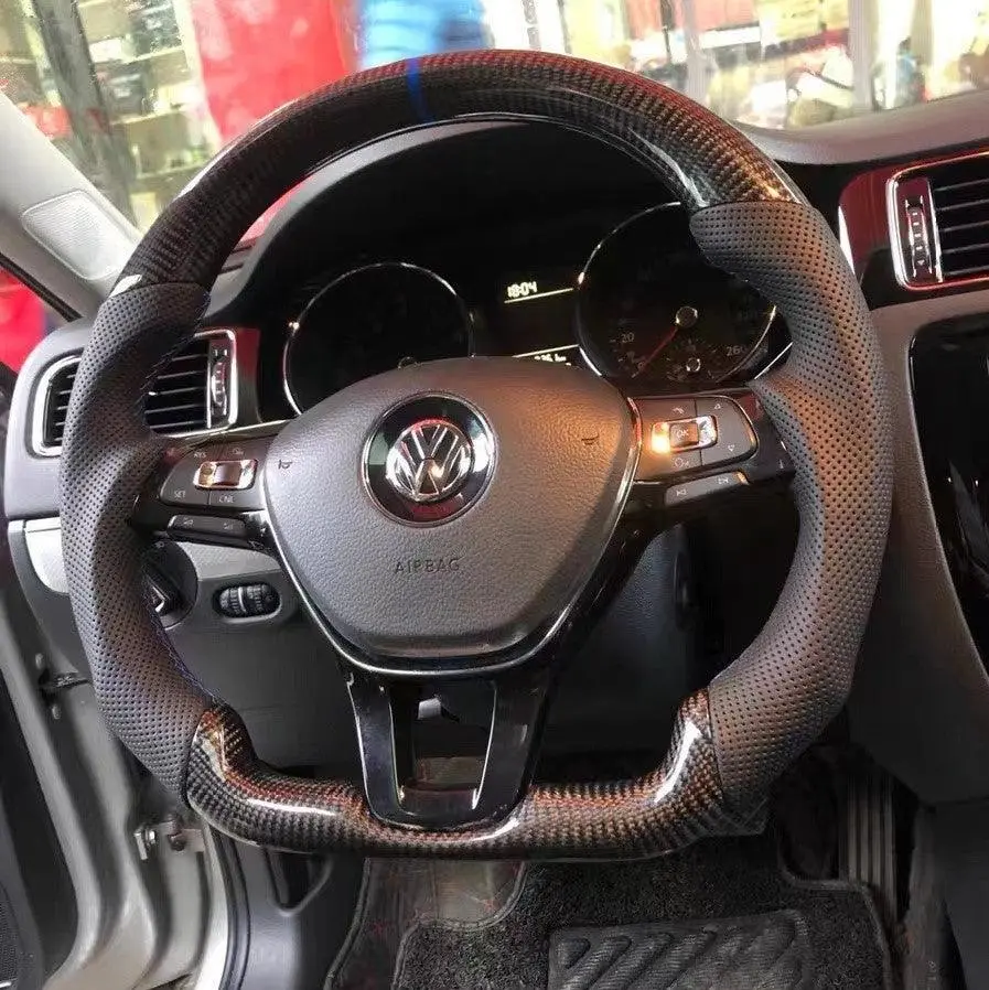 Ttd Craft Vw 2014-2018 Mk7 Carbon Fiber Steering Wheel 3