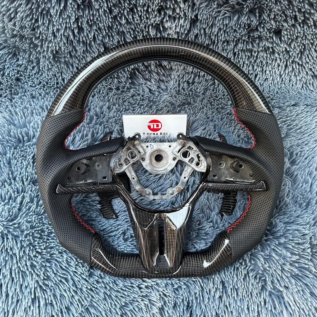 Real Carbon Fiber Steering Wheel For Nissan 2017-2025 Gtr | Ttd Craft 1