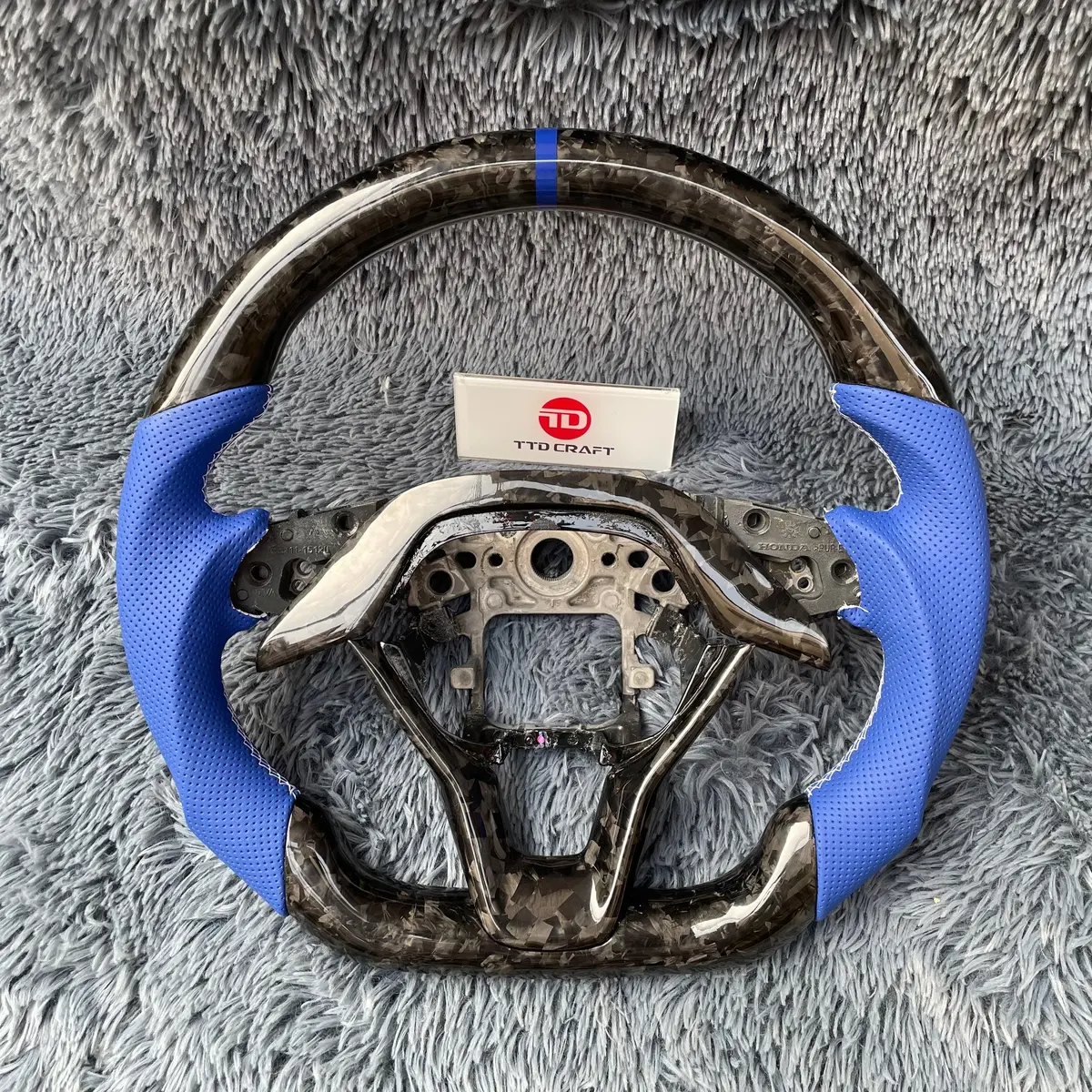 Custom Carbon Fiber Steering Wheel For Honda 2018-2022 Insight |Ttd Craft 1