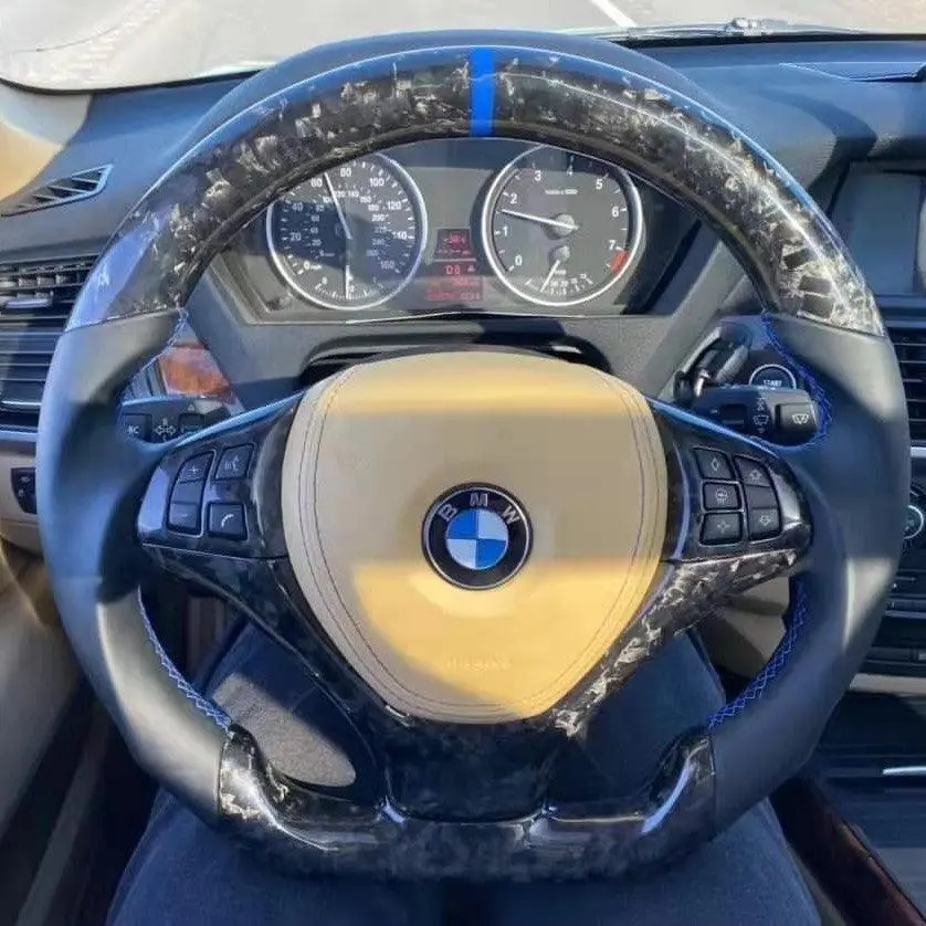 Ttd Craft Bmw E70 E71 E72 X5 X6 Carbon Fiber Steering Wheel 1