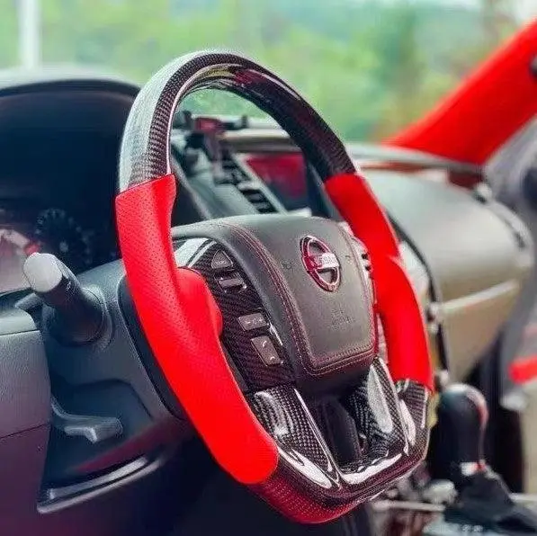 Ttd Craft Infiniti 2014-2024 Qx80 Carbon Fiber Steering Wheel 2